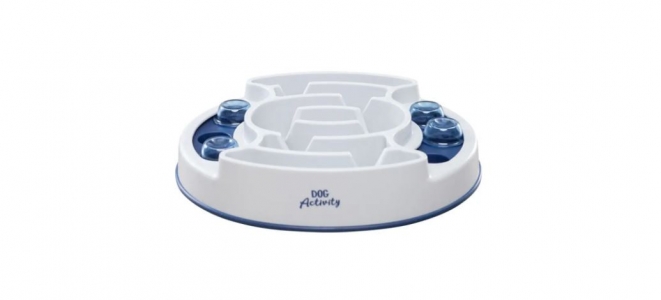 Гра розвиває для собак Trixie Slide Feed 30 × 27 см Синій з білим (4011905320366)