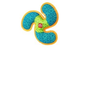 Іграшка для собак WAUDOG Fun Пропелер 21 х 21 см Блакитний (62062)