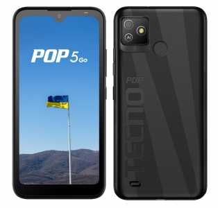 Смартфон Tecno Pop 5 Go (BD1) 1/16GB Dual Sim Aether Black (4895180771019)