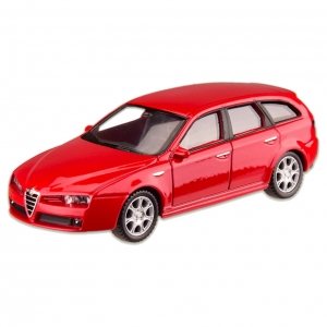 Машина металева ALFA 159 SPORTWAGON WELLY 44001CW масштаб 1:43 Червоний