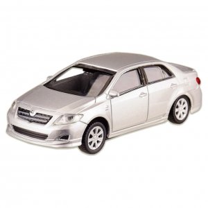 Машина металлическая TOYOTA COROLLA WELLY 44015CW масштаб 1:43 Серебряный