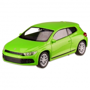 Машина металева VOLKSWAGEN SCIROCCO WELLY 44027CW масштаб 1:43 Зелений