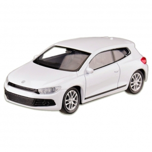 Машина металева VOLKSWAGEN SCIROCCO WELLY 44027CW масштаб 1:43 Білий