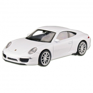 Машина металлическая PORSCHE 911 WELLY 44042CW масштаб 1:43 Белый