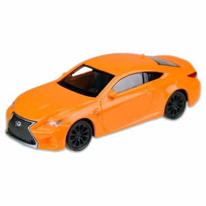 Машина металева LEXUS RC WELLY 44050CW масштаб 1:43 Помаранчевий