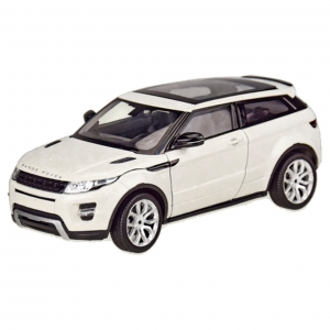 Машина металева RANGE ROVER EVOQUE WELLY 24021W масштаб 1:24 Білий