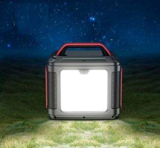 Портативная электростанция HOCO DB28 296Wh 80000mAh чистый синус|600W/300W, 3USB/Type-C/AC, PD/QC3.0, LED