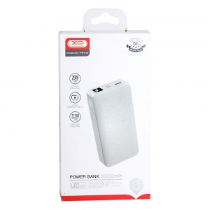 УМБ Power Bank XO PR144 PD3.0/2.0 20W QC4+/4/3.0/2.0 22.5W 3А Micro-usb Lightning Type-C 20000 mAh