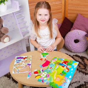 Магнитная одевашка «Принцесса» Vladi Toys VT3204-26 укр