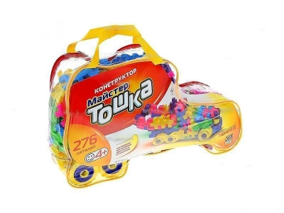 Конструктор Юніка «Майстер ТОШКА» 276 дет. 80044