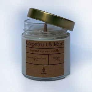 Свічка HYGGE Грейпруфут та м'ята 212 мл