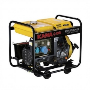Генератор дизельний Kama KDK-7500-CE3 6,9 кВА 3 фази електростартер ETSG