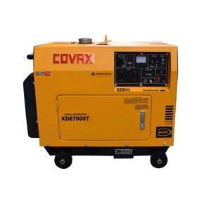 Генератор дизельний COVAX KDE 7500T 6,9 кВА 1 фаза електростартер ETSG