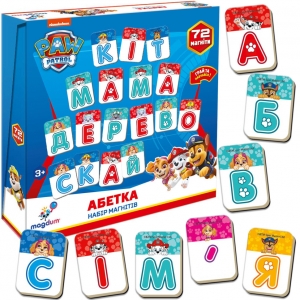 Дитячий набір магнітів Щенячий патруль 