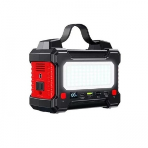 Портативна зарядна станція REMAX Tank RPP-325 36000mAh 150W 3USB Type-C DC AC Black N